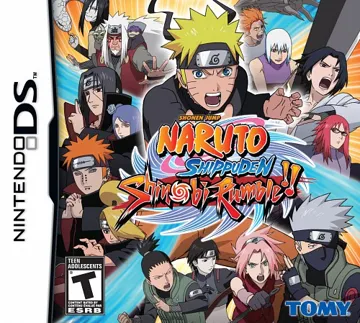 Naruto Shippuden - Shinobi Rumble!! (USA) box cover front